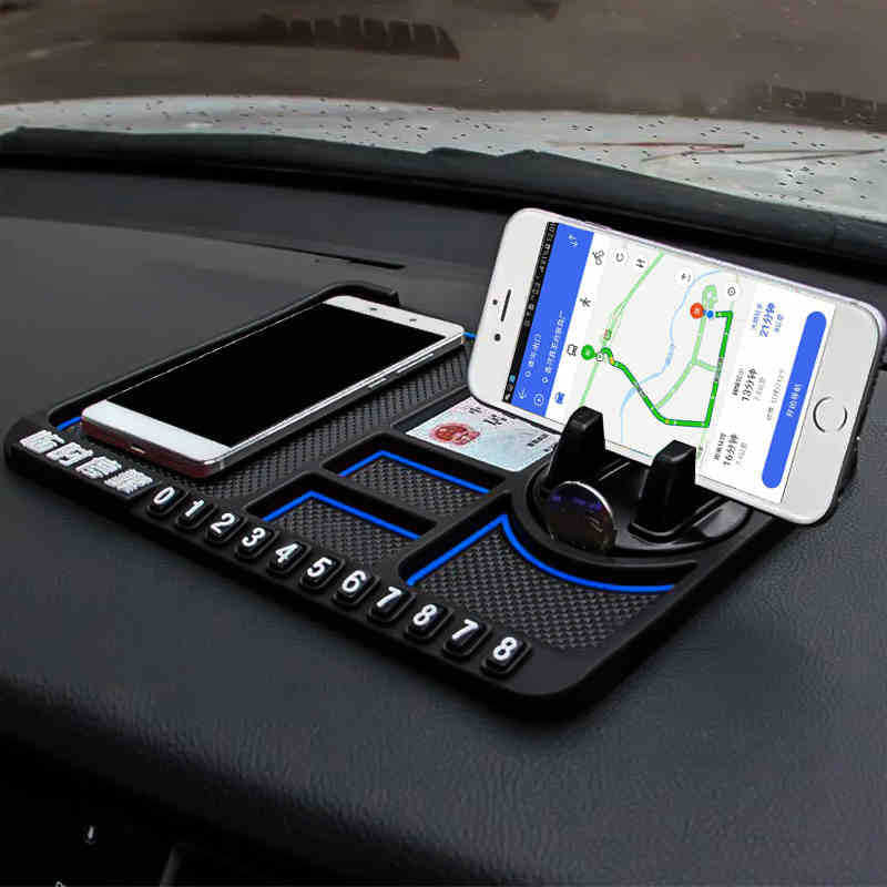 Automobile Phone Holder Multifunctional Car Non-slip Mat